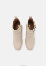 Z62T2010 Women Anna Field Ankle Boots Beige - Image 6