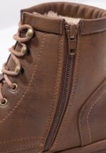 Z62T2015 Women Anna Field Winter Boot Lace-Up Ankle Boots Coffee - Image 7
