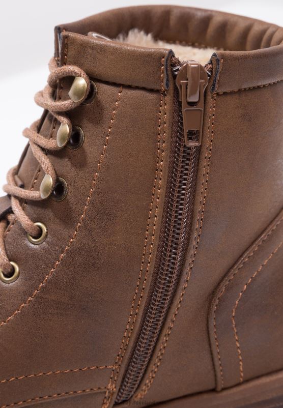 Z62T2015 Women Anna Field Winter Boot Lace-Up Ankle Boots Coffee - Image 7