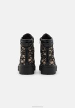 Z62T2021 Women Anna Field Platform Ankle Boots Pink - Image 4