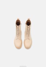 Z62T2023 Women Anna Field Platform Ankle Boots Beige - Image 6