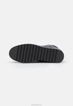 Z62T2035 Women Anna Field Wedge Ankle Boots Black - Image 5