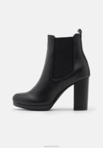 Z62T2054 Women Anna Field High Heeled Ankle Boots Black - Image 2