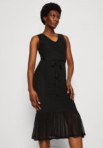 Z62T208 Women Anna Field Shift Dress Black - Image 4