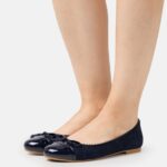 Z62T2102 Women Anna Field Ballet Pumps Dark Blue