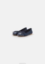Z62T2102 Women Anna Field Ballet Pumps Dark Blue - Image 3