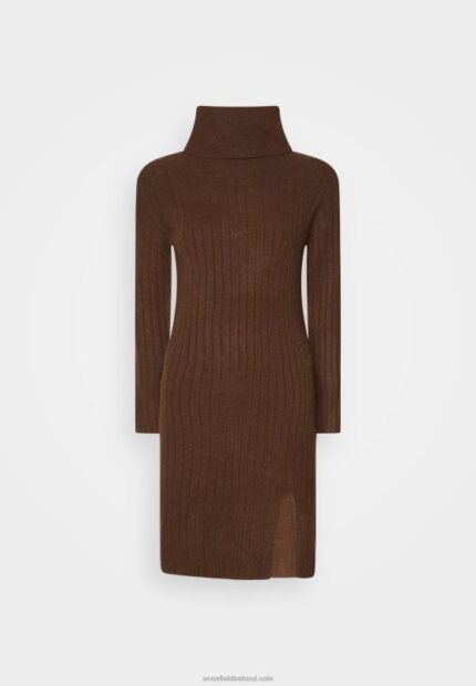 Z62T210 Women Anna Field Jumper Dress Dark Brown