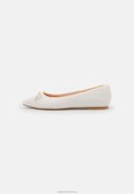 Z62T2111 Women Anna Field Ballet Pumps White - Image 2