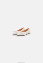 Z62T2111 Women Anna Field Ballet Pumps White - Image 3