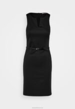 Z62T211 Women Anna Field Shift Dress Black - Image 5