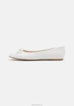 Z62T2121 Women Anna Field Ballet Pumps White - Image 2