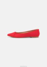 Z62T2127 Women Anna Field Ballet Pumps Red - Image 2