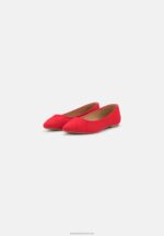 Z62T2127 Women Anna Field Ballet Pumps Red - Image 3