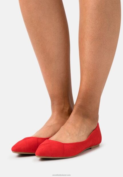 Z62T2127 Women Anna Field Ballet Pumps Red