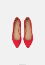 Z62T2127 Women Anna Field Ballet Pumps Red - Image 6