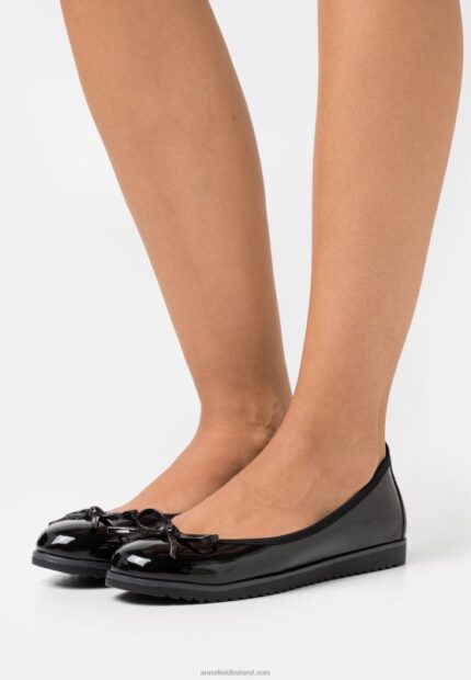 Z62T2137 Women Anna Field Ballet Pumps Black