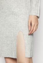 Z62T213 Women Anna Field Jumper Dress Mottled Light Grey - Image 6