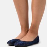 Z62T2141 Women Anna Field Ballet Pumps Dark Blue