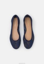 Z62T2141 Women Anna Field Ballet Pumps Dark Blue - Image 6