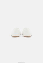 Z62T2144 Women Anna Field Ballet Pumps White - Image 4