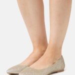 Z62T2146 Women Anna Field Ballet Pumps Gold