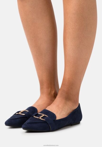 Z62T2147 Women Anna Field Anas Ballet Pumps Dark Blue