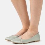Z62T2150 Women Anna Field Ballet Pumps Green