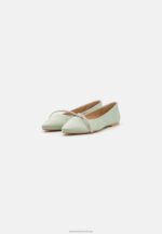 Z62T2150 Women Anna Field Ballet Pumps Green - Image 3