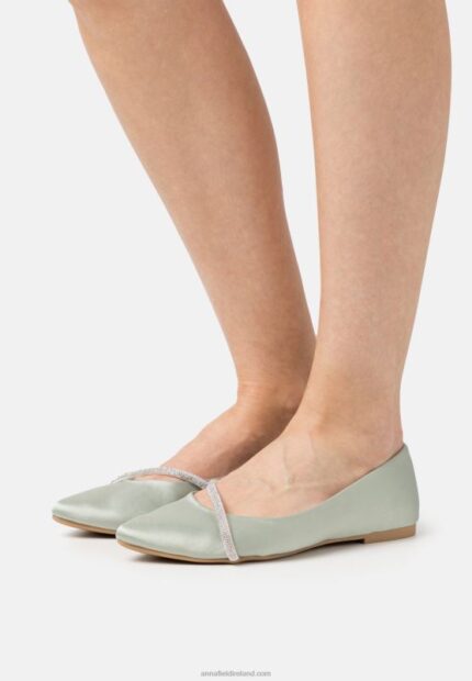 Z62T2150 Women Anna Field Ballet Pumps Green