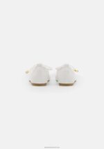 Z62T2178 Women Anna Field Ankle Strap Ballet Pumps White - Image 4