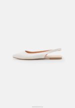 Z62T2181 Women Anna Field Slingback Ballet Pumps White - Image 2