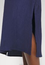 Z62T220 Women Anna Field V Front Beach Dress Maxi Dress Blue - Image 6