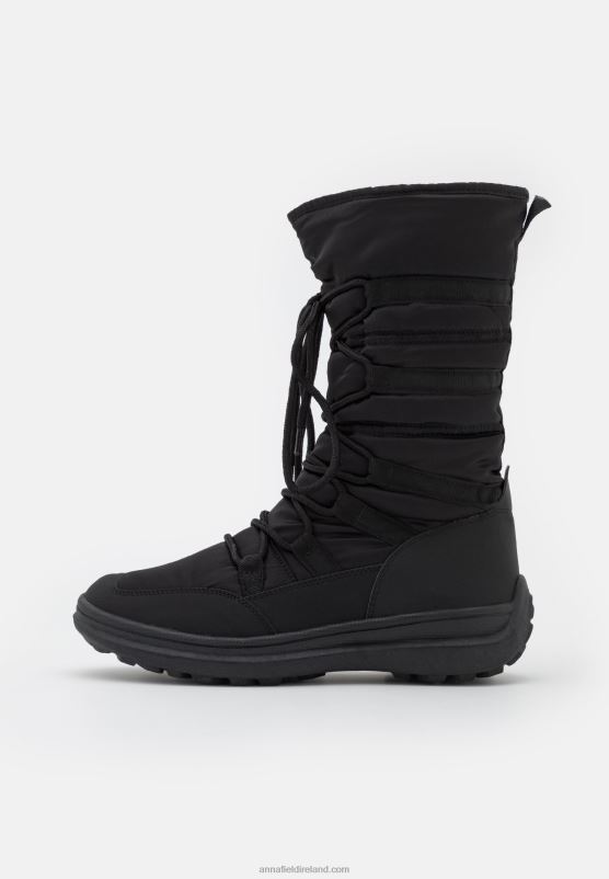 Z62T2211 Women Anna Field Winter Boots Snow Boots Winter Boots Black - Image 2