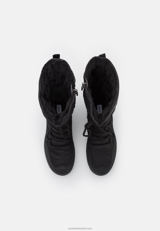 Z62T2211 Women Anna Field Winter Boots Snow Boots Winter Boots Black - Image 6