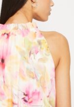 Z62T223 Women Anna Field Maxi Dress White/Pink - Image 6