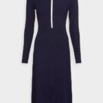 Z62T225 Women Anna Field Jumper Dress Dark Blue