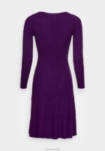 Z62T228 Women Anna Field Jumper Dress Purple - Image 2
