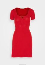 Z62T231 Women Anna Field Jumper Dress Red - Image 5