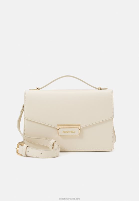 z62t2324_women_anna_field_handbag_off_white.jpg Z62T2324 Women Anna Field Handbag Off-White - Image 1