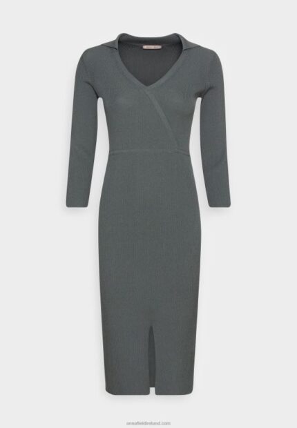 Z62T233 Women Anna Field Jumper Dress Green