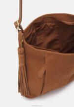 Z62T2344 Women Anna Field Leather Handbag Cognac - Image 3