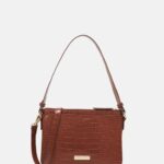 Z62T2345 Women Anna Field Handbag Cognac