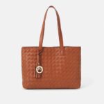 Z62T2346 Women Anna Field Handbag Cognac