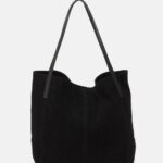 Z62T2349 Women Anna Field Leather Handbag Black