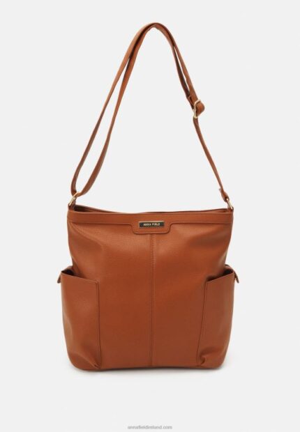Z62T2362 Women Anna Field Handbag Cognac