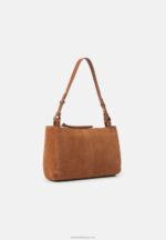 Z62T2390 Women Anna Field Leather Handbag Cognac - Image 2