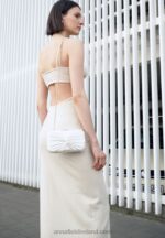 Z62T2421 Women Anna Field Clutch White - Image 2