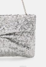 Z62T2431 Women Anna Field Clutch 104 Silver - Image 5