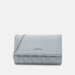 Z62T2434 Women Anna Field Clutch Blue-Grey