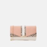 Z62T2443 Women Anna Field Clutch Offwhite/Pink